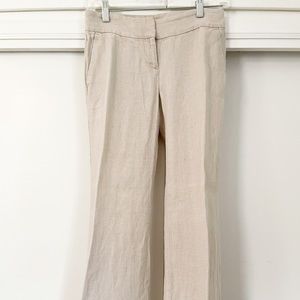 LOFT linen pants 00P